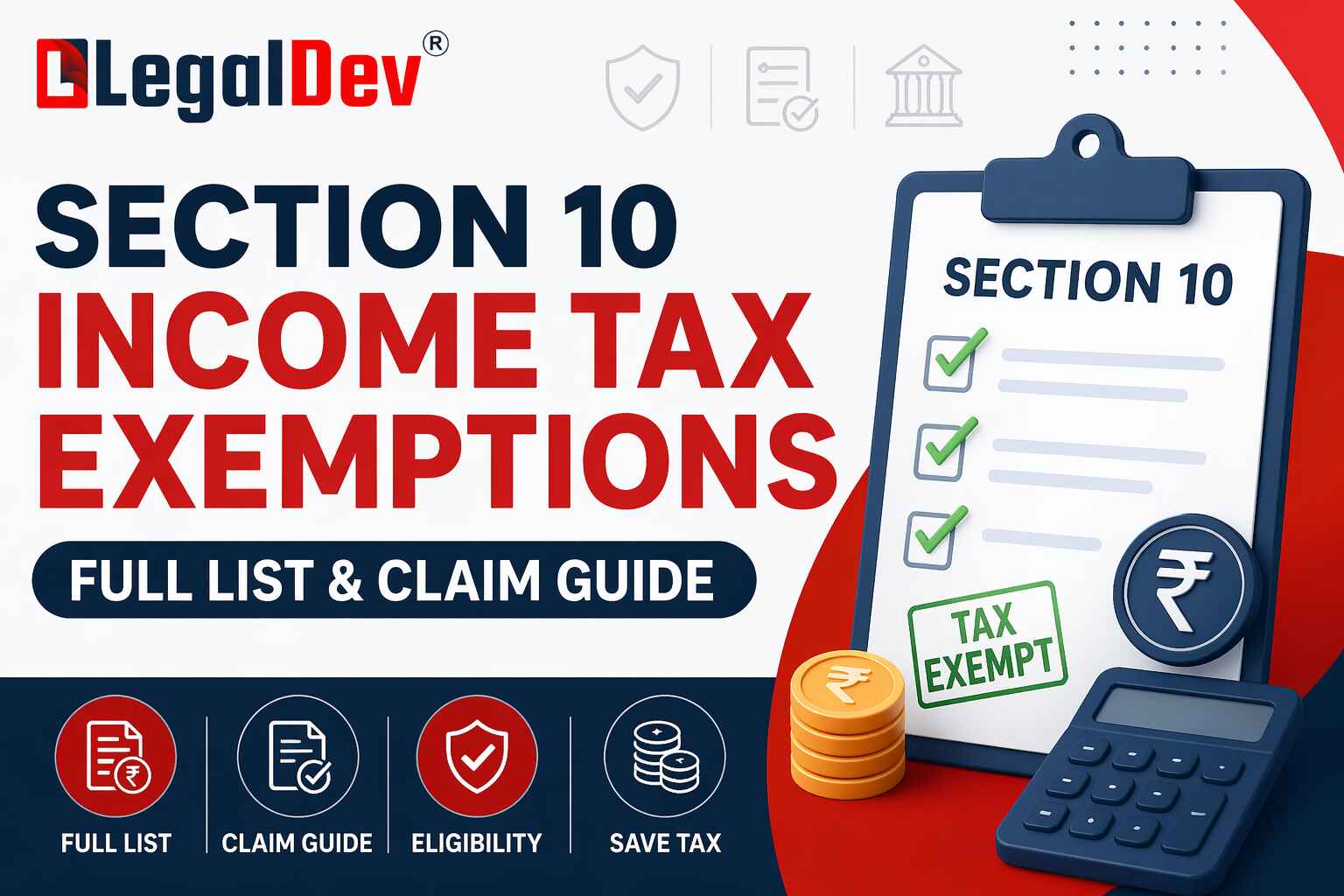Section 10 Income Tax Exemptions